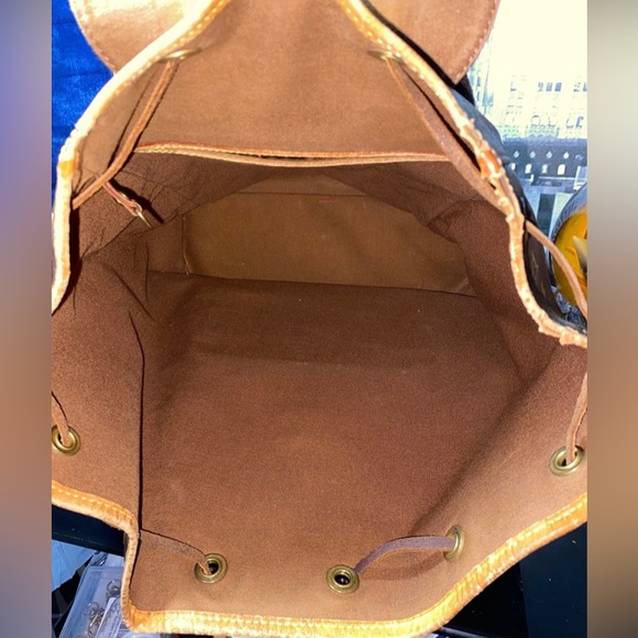Authentic Louis Vuitton Monogram BackPack Montsouris GM main image 15
